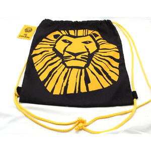 The Lion King Broadway VIP Drawstring Cinch Bag - NWT Tote Backpack - Disney